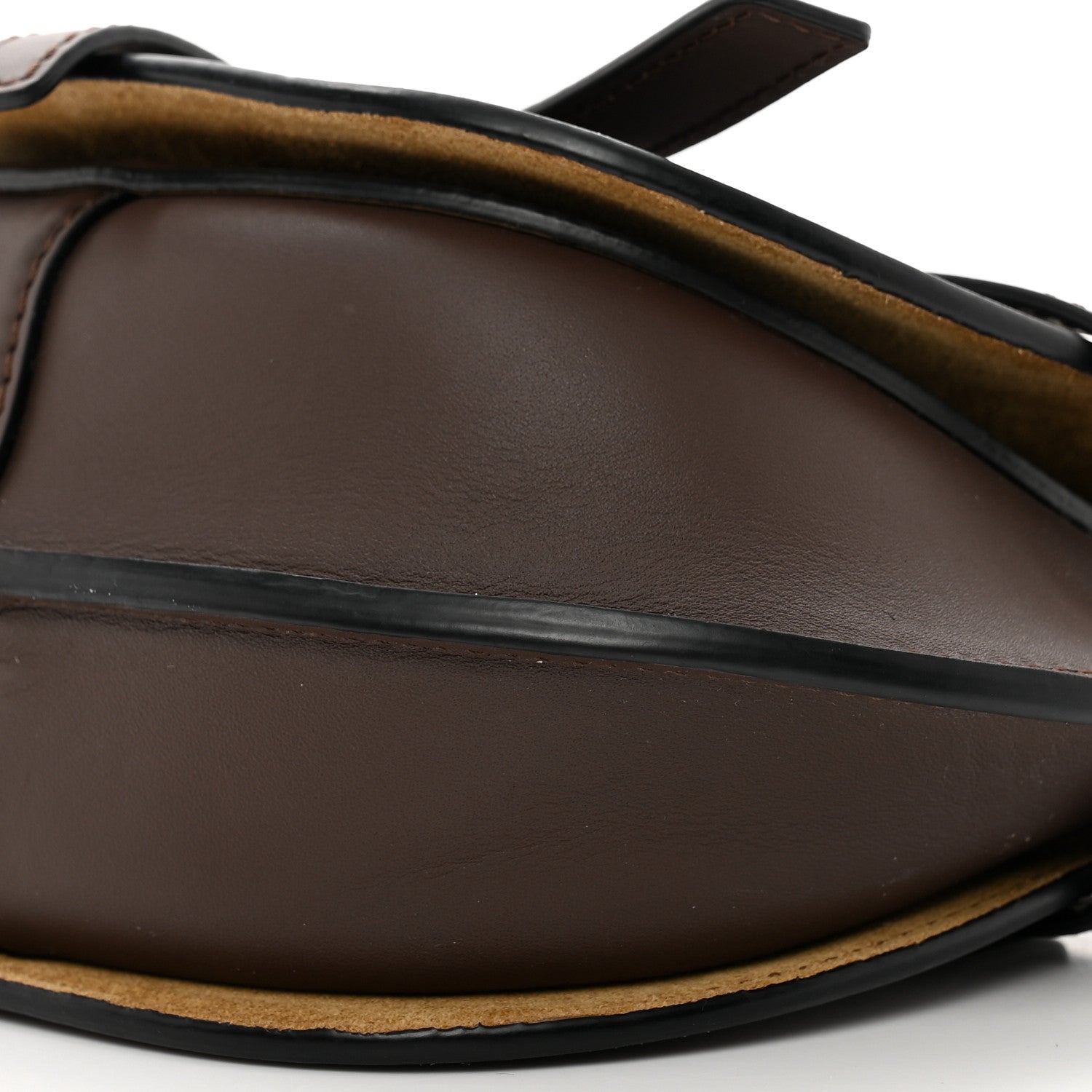 Loewe Calfskin Jacquard Mini Gate Dual Bag Chocolate 9 of 9