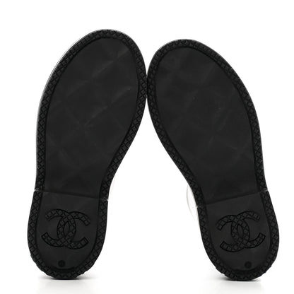 Chanel Caoutchouk CC High Boots 39 Black 5 of 9