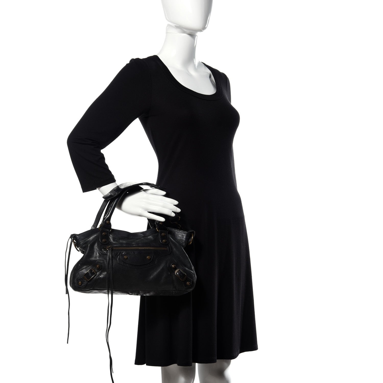 Balenciaga Chevre Classic Hardware First Black 2 of 9