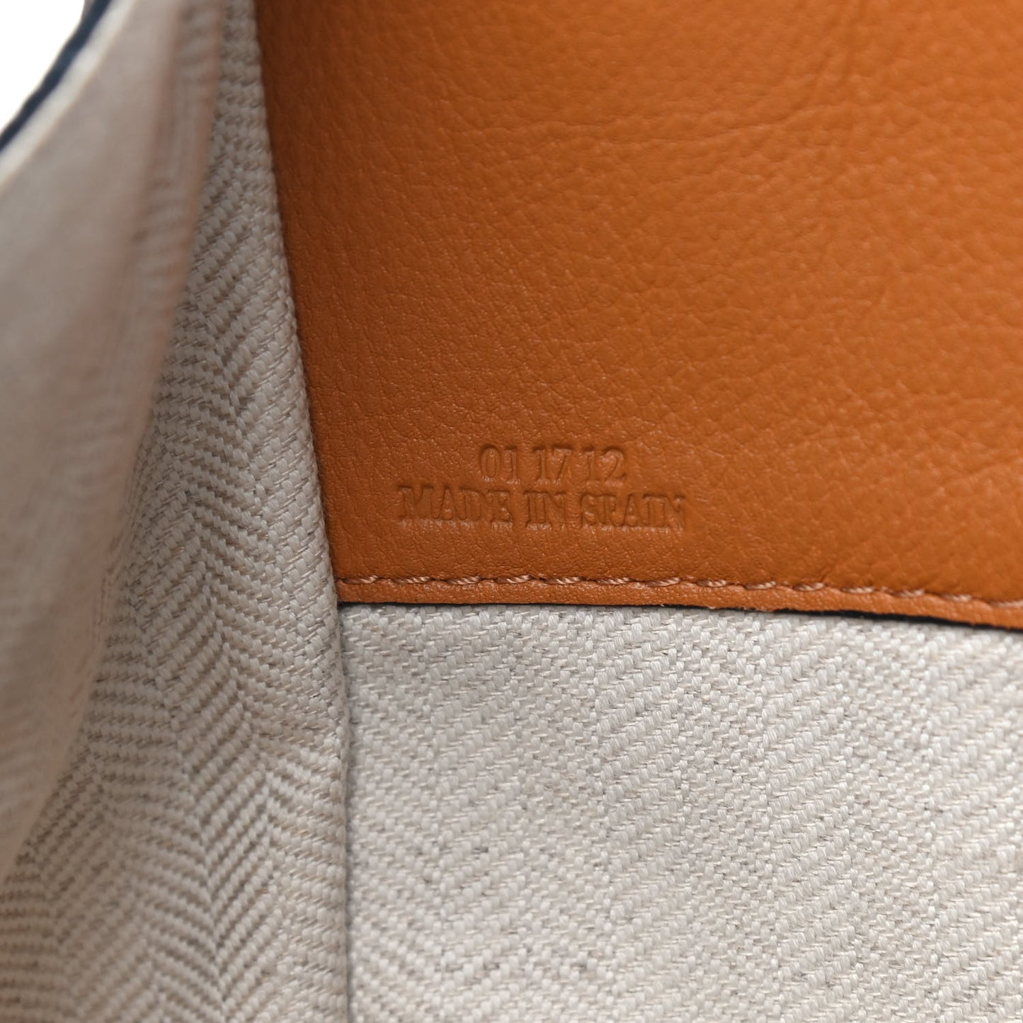 Calfskin Medium Hammock Shoulder Bag Tan White