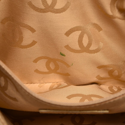 Chanel Lambskin Surpique Shoulder Bag Beige 17 of 21