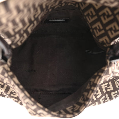 Fendi Zucchino Vitello Mini Mama Baguette Testa di Moro Beige 5 of 10
