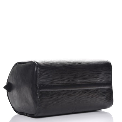 Louis Vuitton Epi Speedy 25 Black 4 of 8