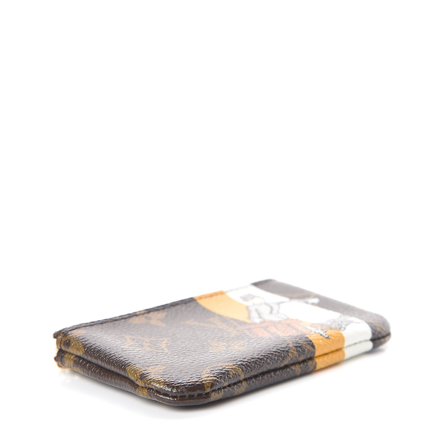 Monogram Groom Key Pouch