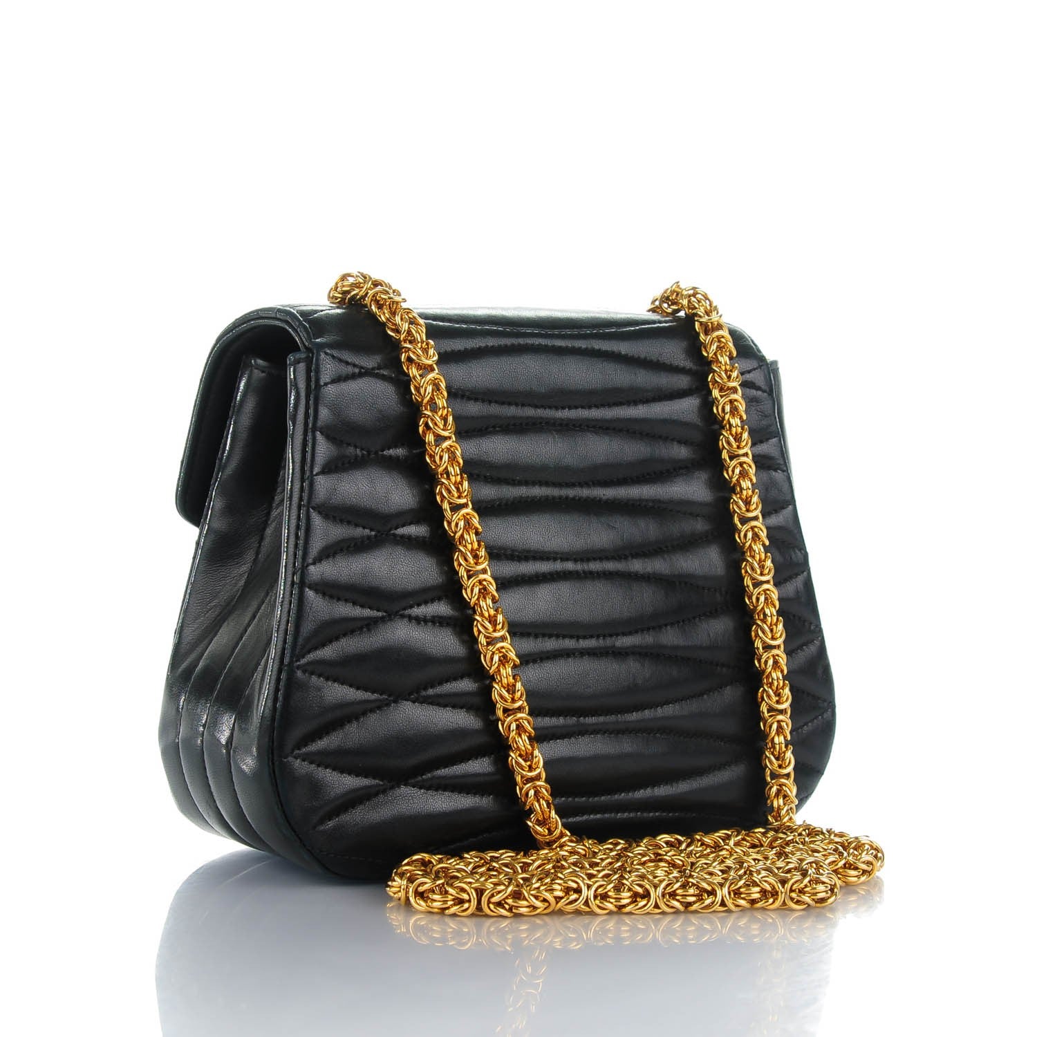 Chanel Lambskin Mini Single Flap Black 3 of 9