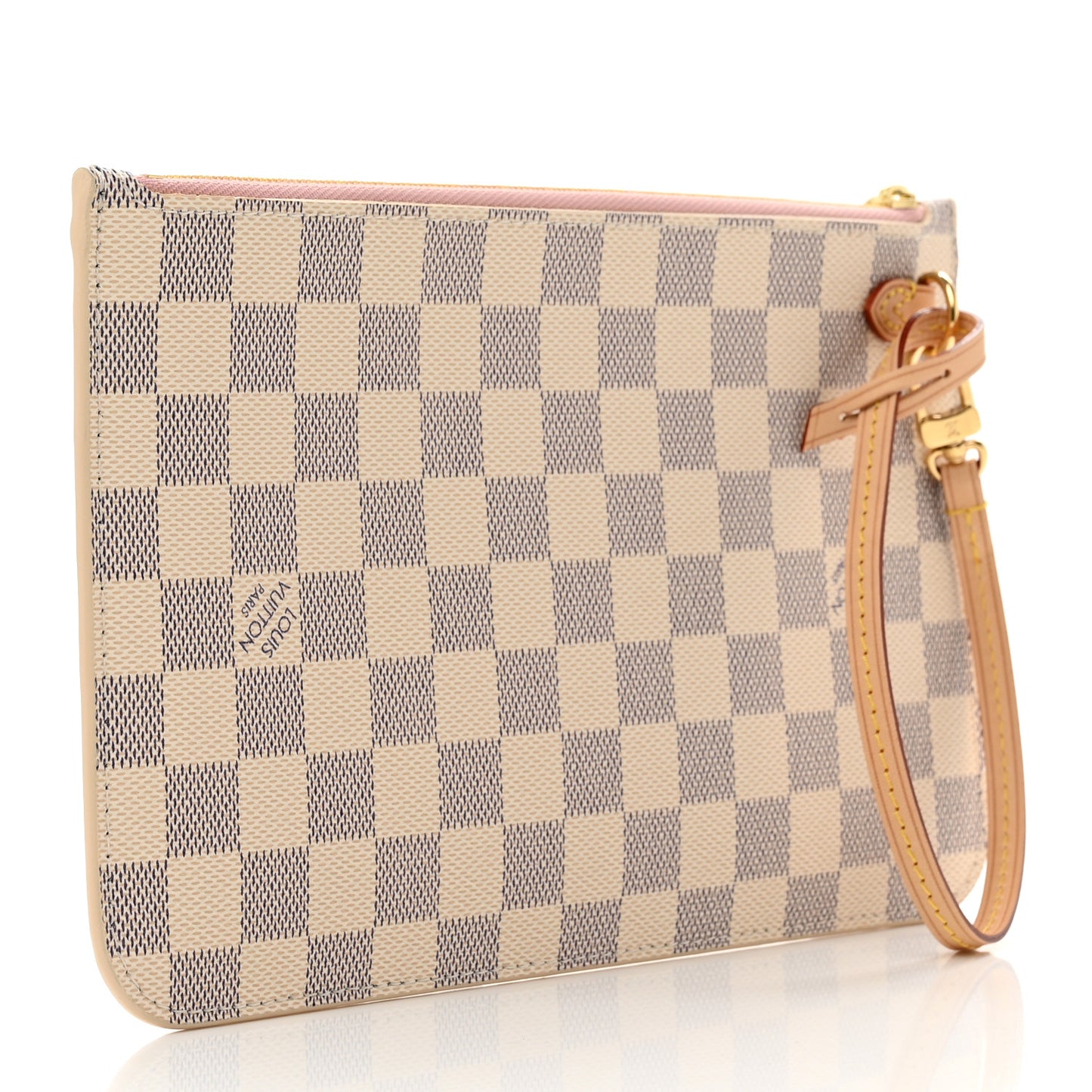 Damier Azur Neverfull MM GM Pochette Rose Ballerine