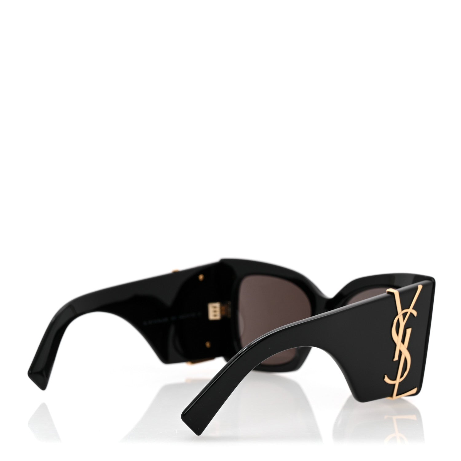 Saint Laurent Acetate Blaze Sunglasses SL M119 Black 4 of 6
