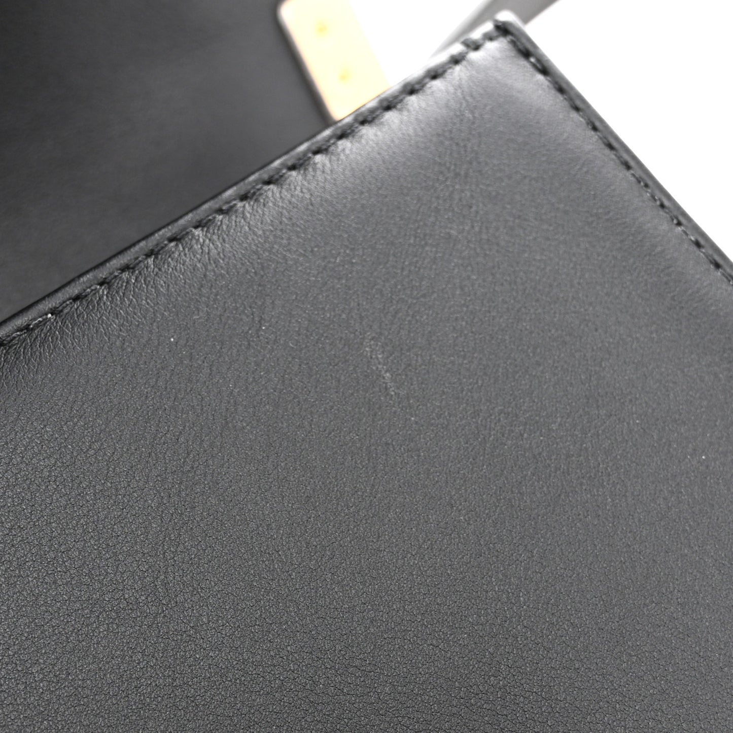Lambskin Quilted Medium Top Handle Boy Flap Black