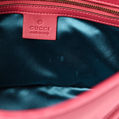 Gucci Velvet Matelasse Small GG Marmont Shoulder Bag Light Raspberry Rose 13 of 13