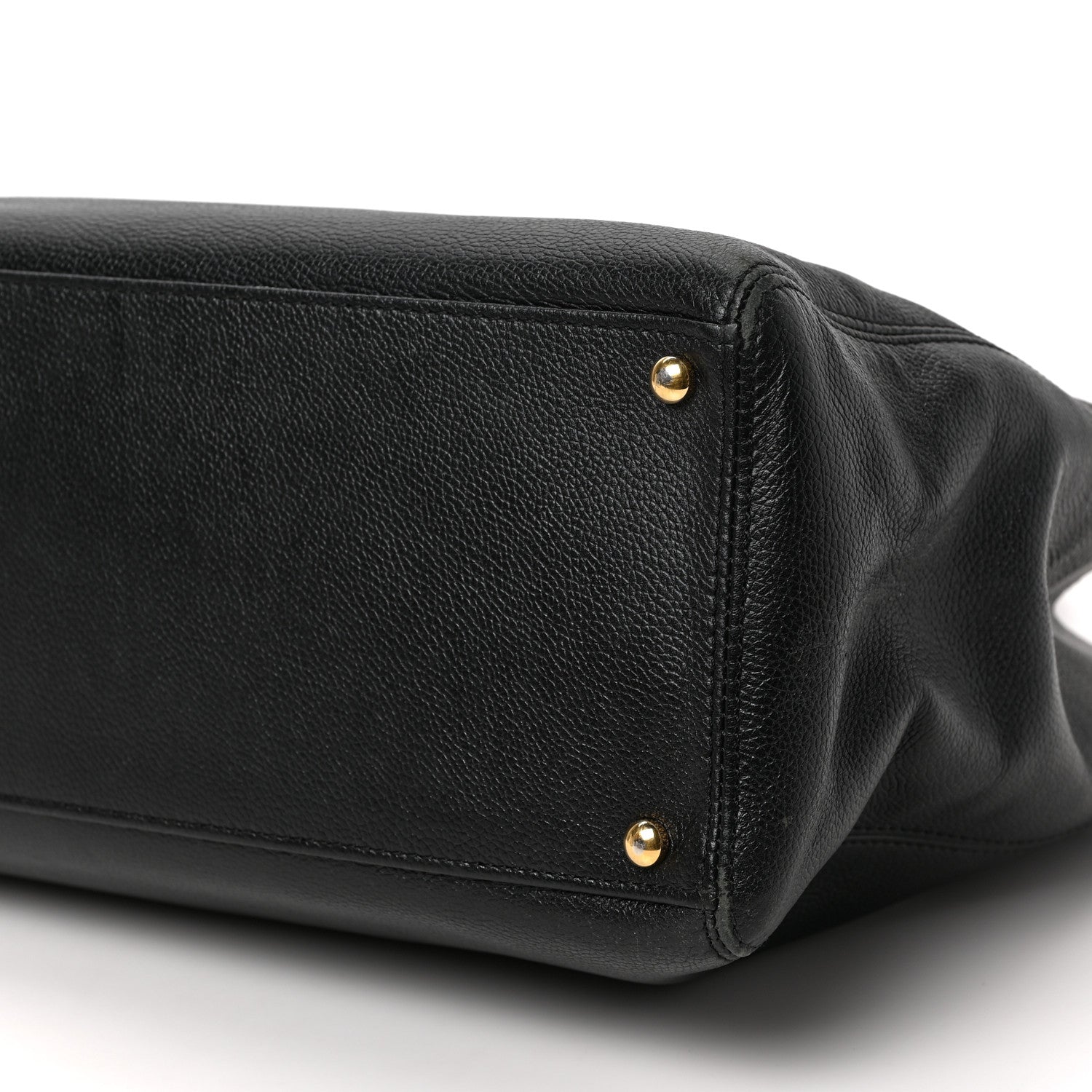 Chanel Calfskin Cerf Executive Shopper Tote Black 9 of 9