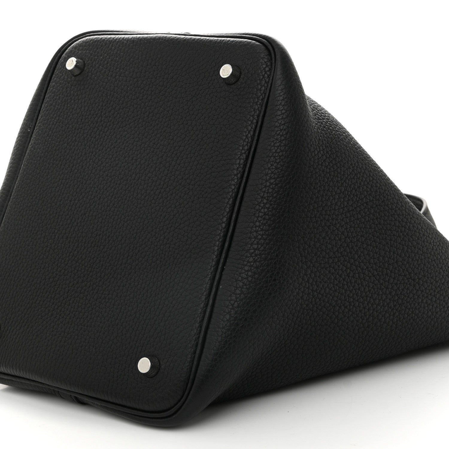 Hermes Taurillon Clemence Picotin Lock 22 MM Black 10 of 11