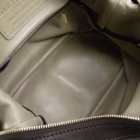 Limited SAC LOUIS Leather Handbag Moka