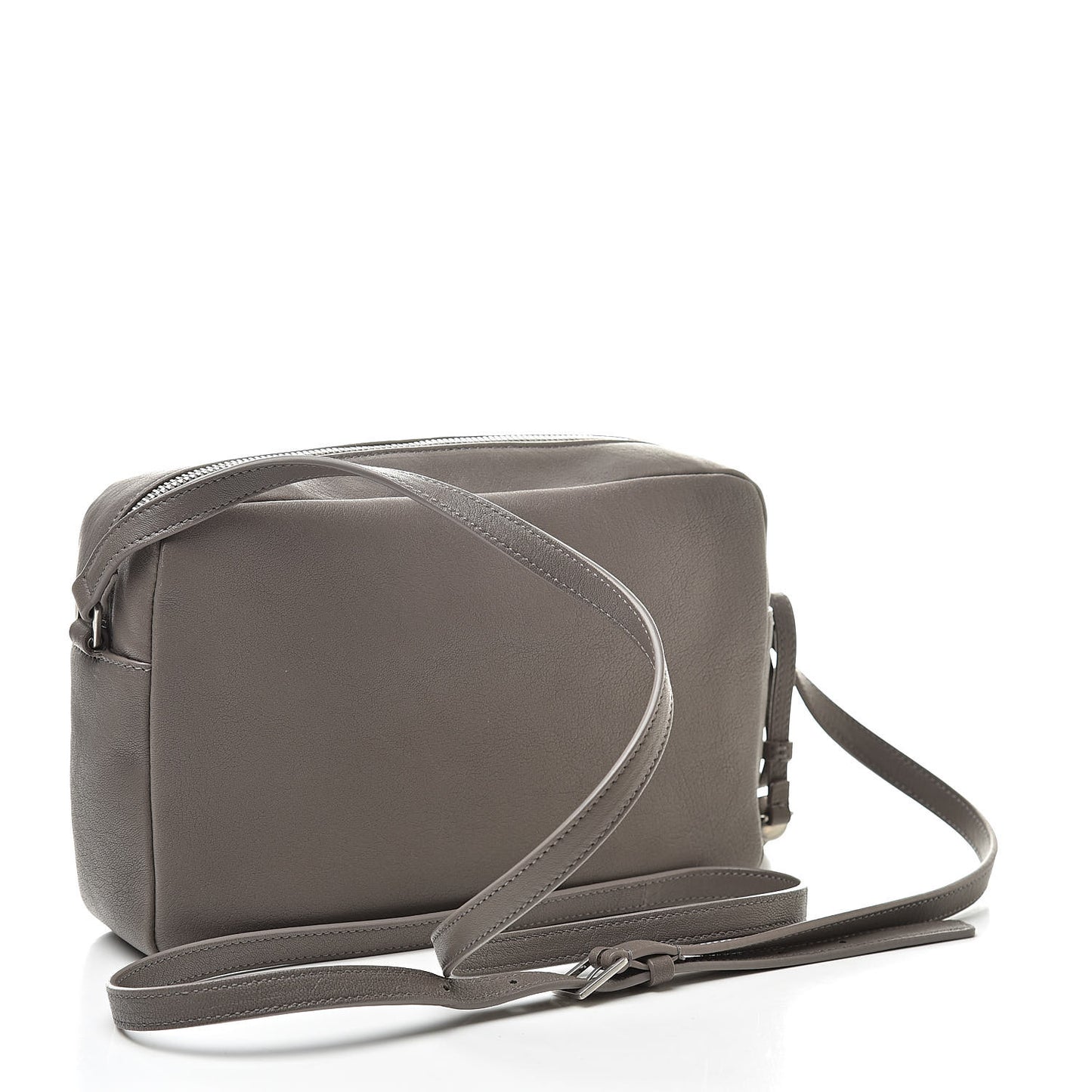 Lambskin Monogram Small Lou Camera Bag Asphalt