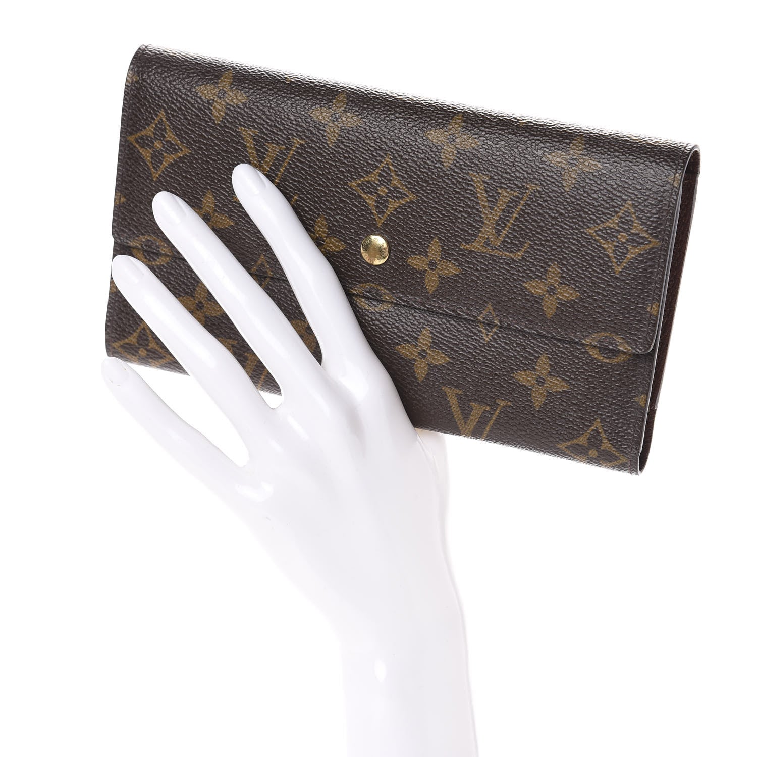 Louis Vuitton Monogram Porte Tresor International Wallet 2 of 6