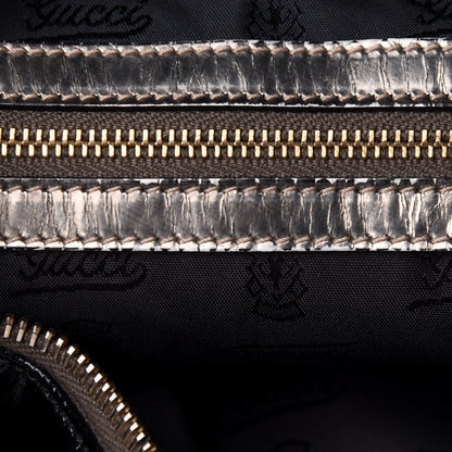 Gucci Dialux Medium Horsebit Chain Hobo Black 11 of 13