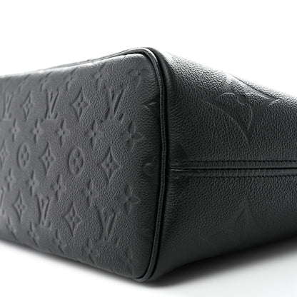 Louis Vuitton Empreinte Monogram Giant Neverfull MM Black 10 of 10