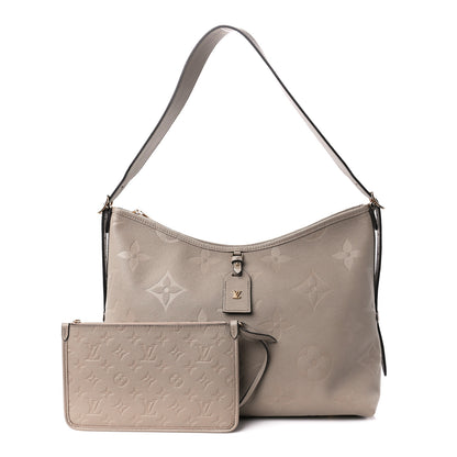Louis Vuitton Empreinte Monogram Giant CarryAll MM Tourterelle 1 of 12