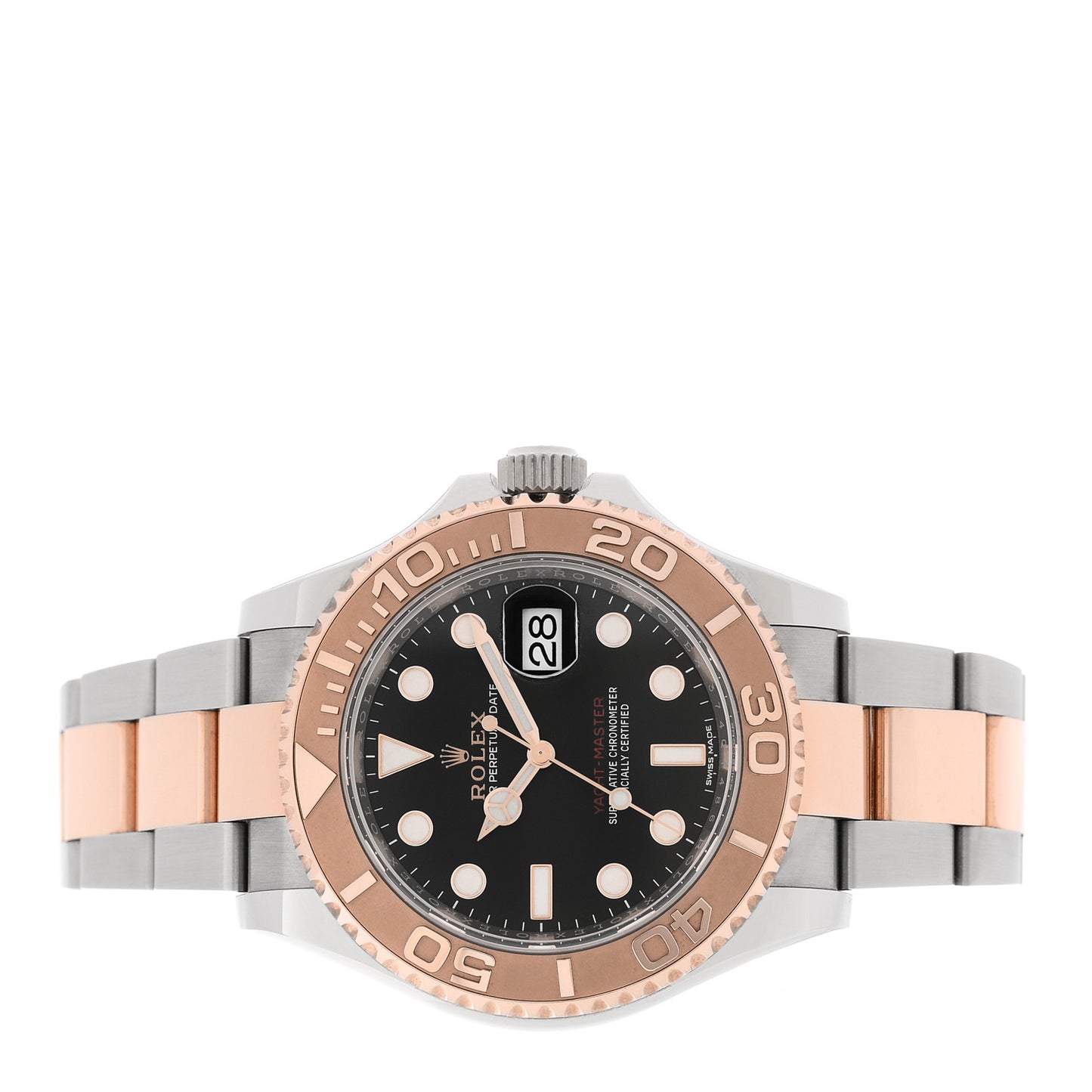 Stainless Steel 18K Everose Gold 40mm Yacht-Master Watch Black 116621