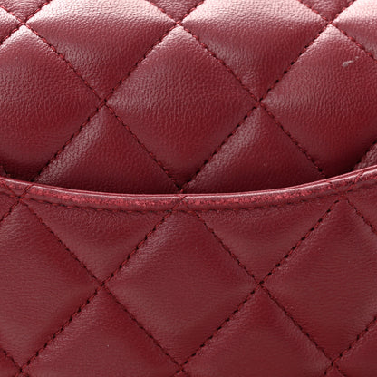 Chanel Lambskin Quilted Mini Rectangular Flap Burgundy 12 of 12
