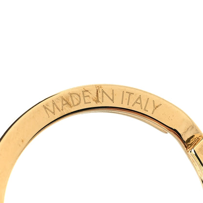 Louis Vuitton Metal Lambskin Enamel Very Bag Charm Key Holder Black 4 of 5