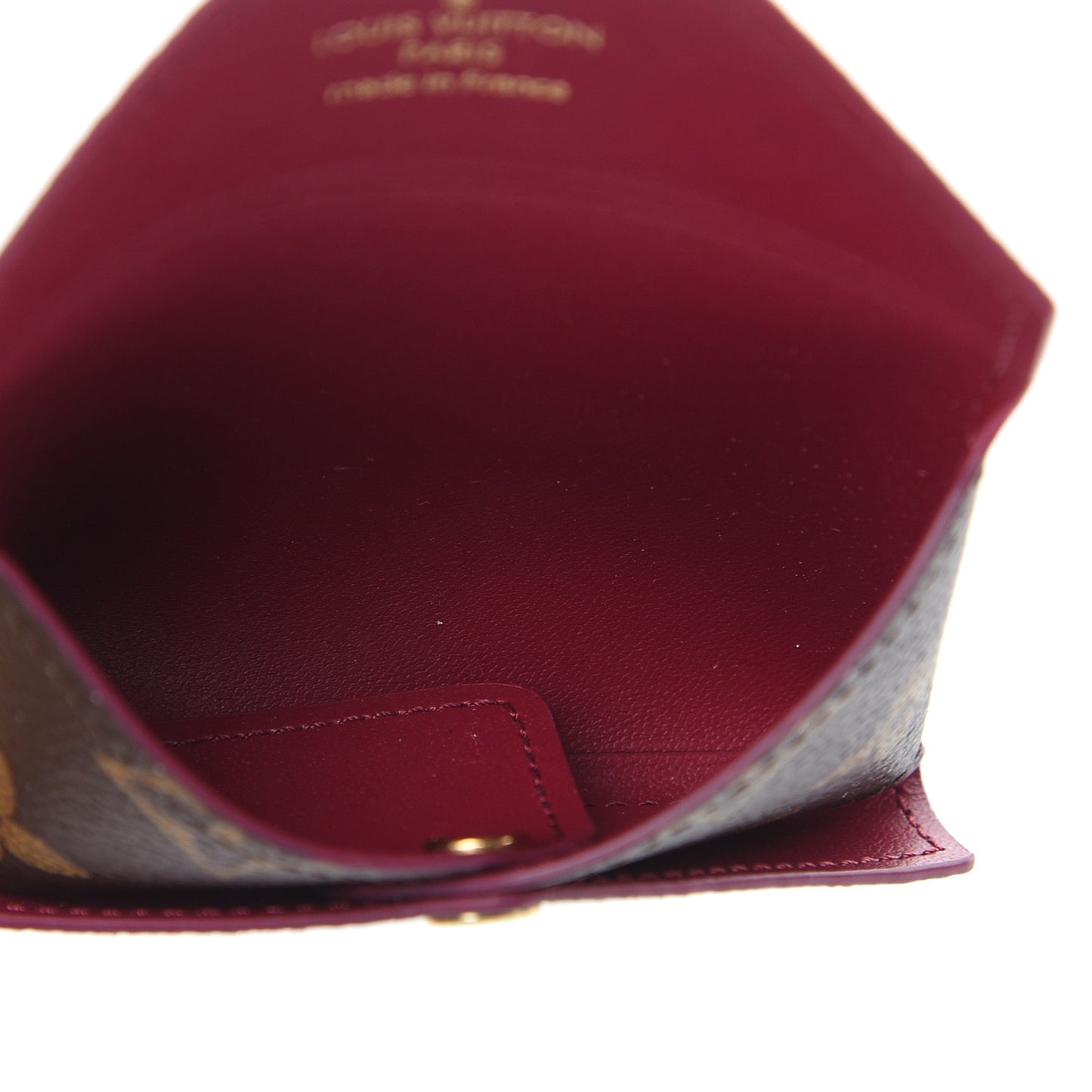 Monogram Small Kirigami Pochette Insert Fuchsia