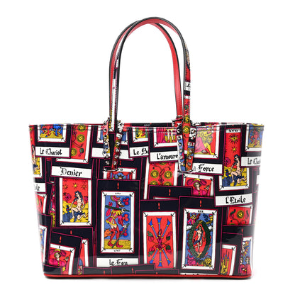 Christian Louboutin Patent Calfskin Small Tarot Cabata Tote Multicolor 3 of 11