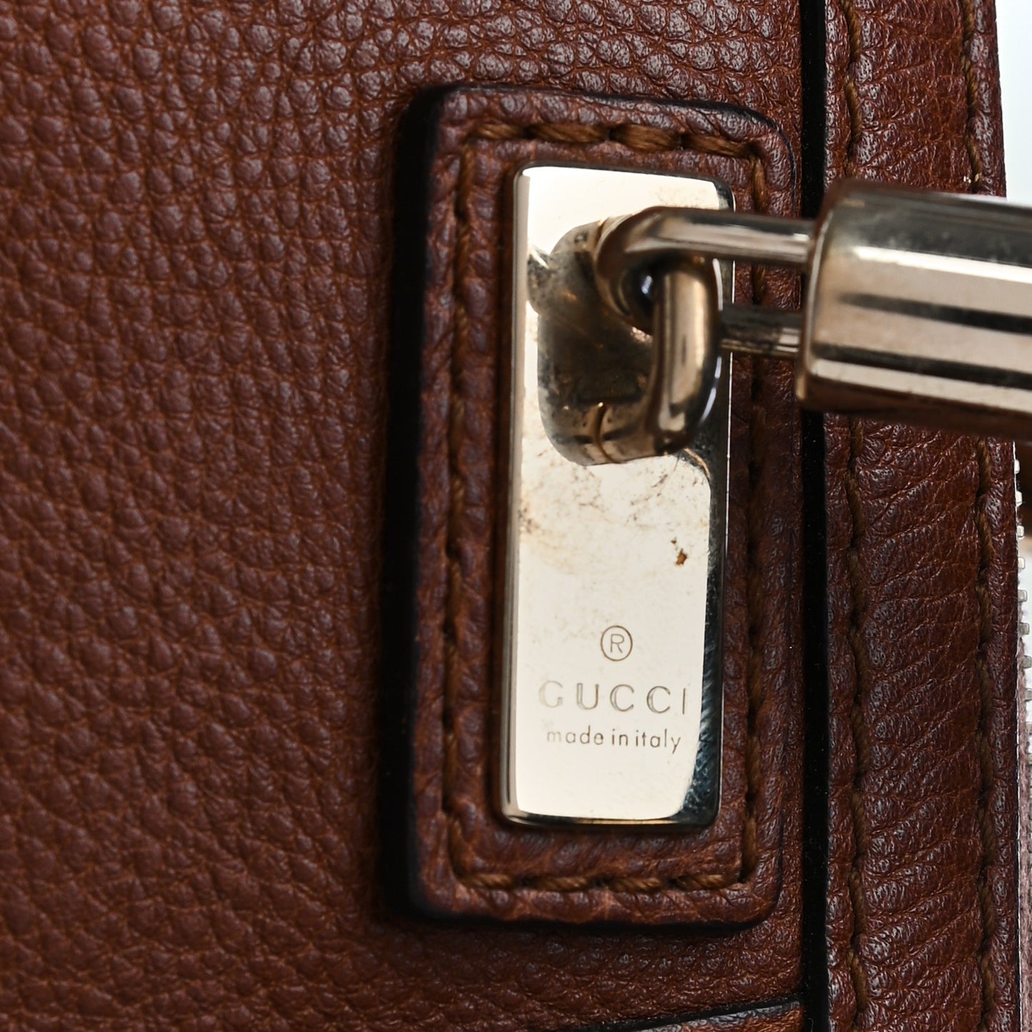 Cellarius Calfskin Small Bella Top Handle Bag Cuir