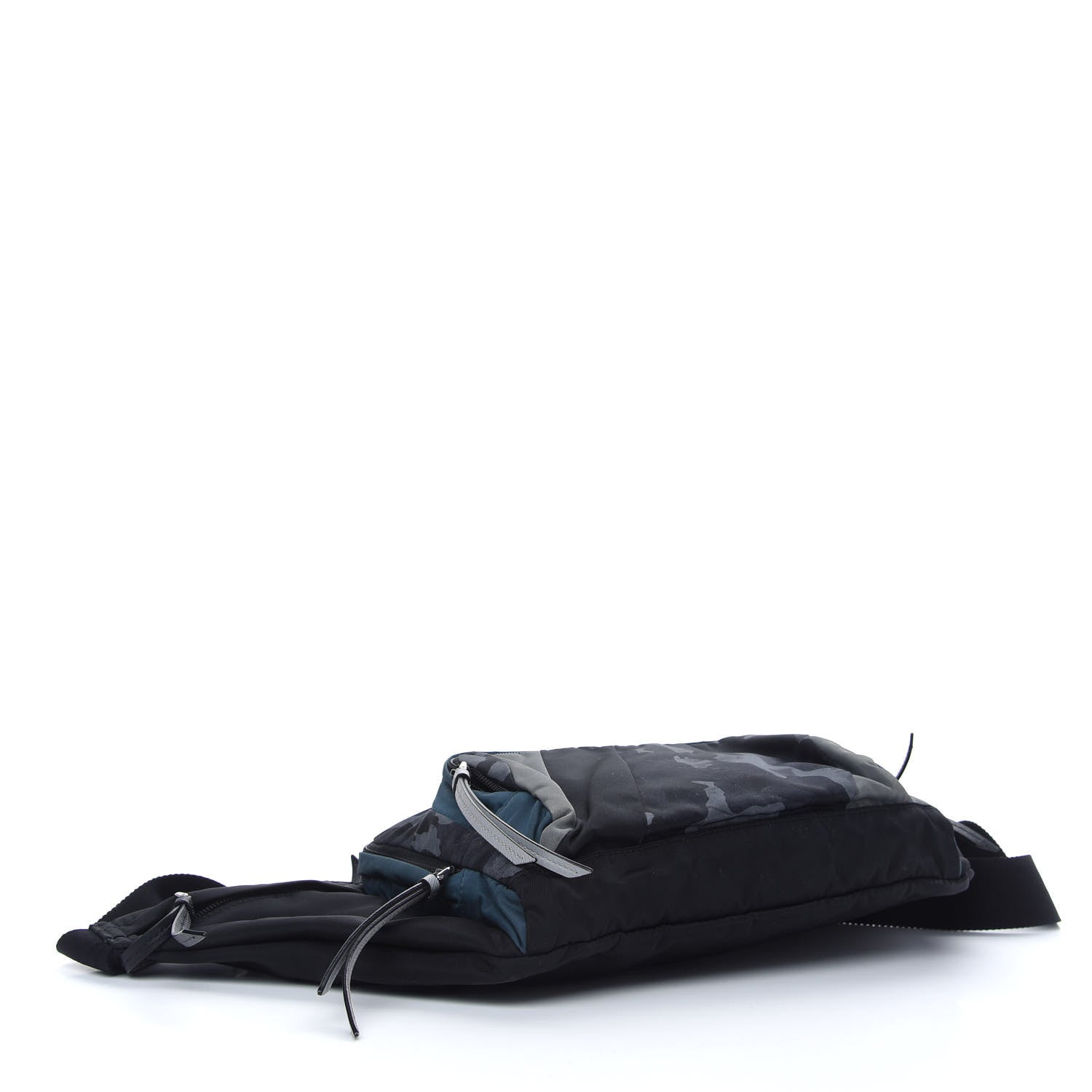 Prada Tessuto Nylon Camouflage Belt Bag Fumo 4 of 7