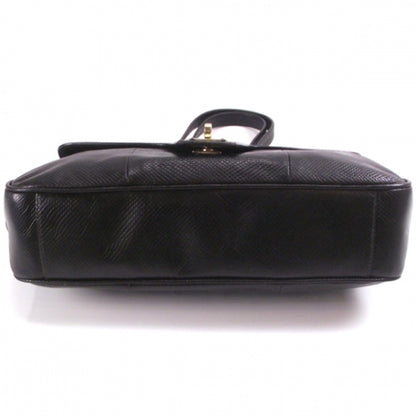 Gucci Python Flap Shoulder Bag Black 4 of 11
