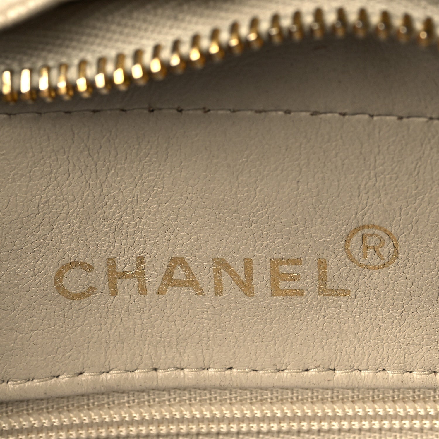 Chanel Caviar Quilted Camera Case Beige Clair 5 of 15