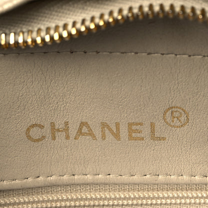 Chanel Caviar Quilted Camera Case Beige Clair 5 of 15