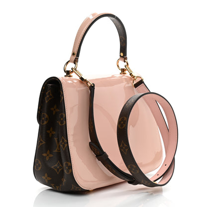 Louis Vuitton Patent Calfskin Monogram Cherrywood PM Rose Ballerine 3 of 14