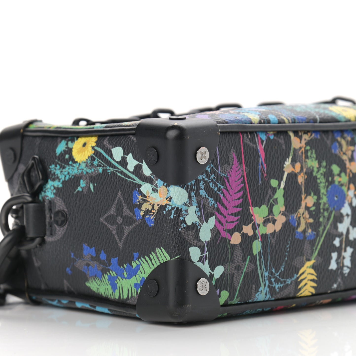Monogram Eclipse Flower Print Mini Soft Trunk