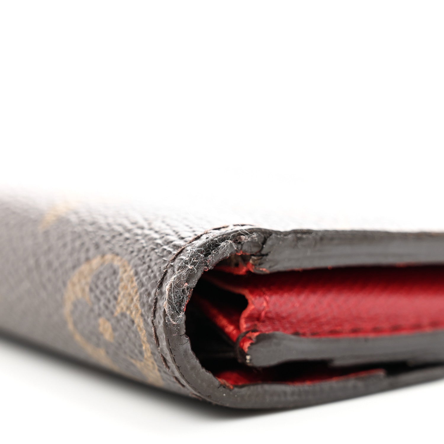 Louis Vuitton Monogram Emilie Wallet Rouge 8 of 11