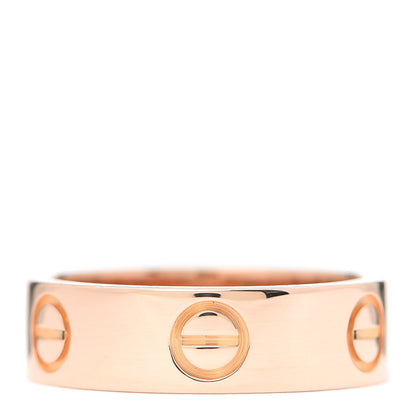 Cartier 18K Pink Gold 5.5mm LOVE Ring 50 5.25 1 of 4