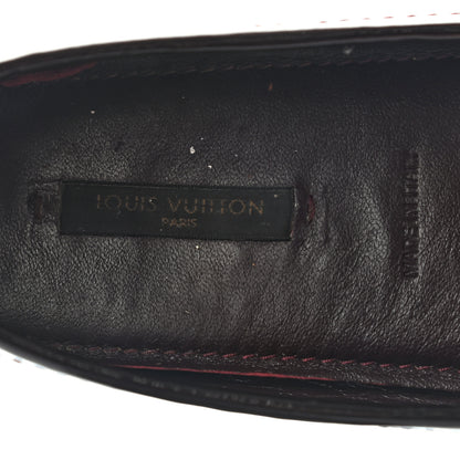 Louis Vuitton Patent Calfskin Oxford Loafers 39 Amarante 7 of 12