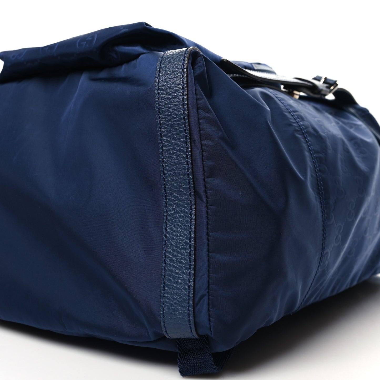 Nylon Monogram Medium Light Double Buckle Backpack Tide