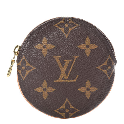 Louis Vuitton Monogram Round Coin Purse 1 of 7