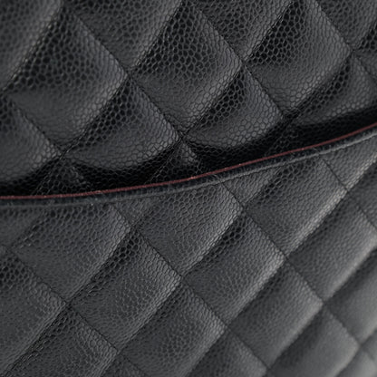 Chanel Caviar Quilted Maxi Double Flap Black 8 of 8