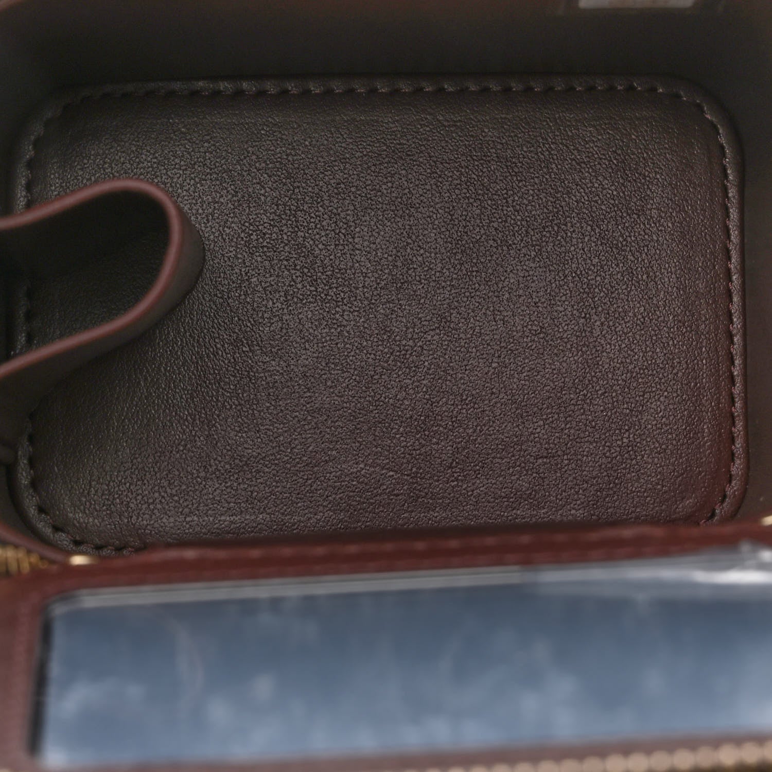 Chanel Caviar Quilted Mini Vanity Case With Chain Black 5 of 12