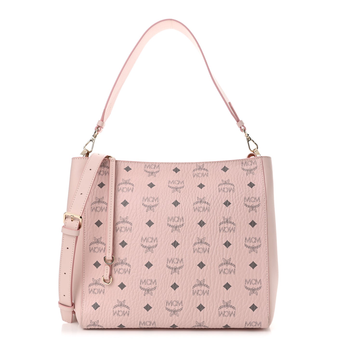 Visetos Medium Aren Hobo Powder Pink
