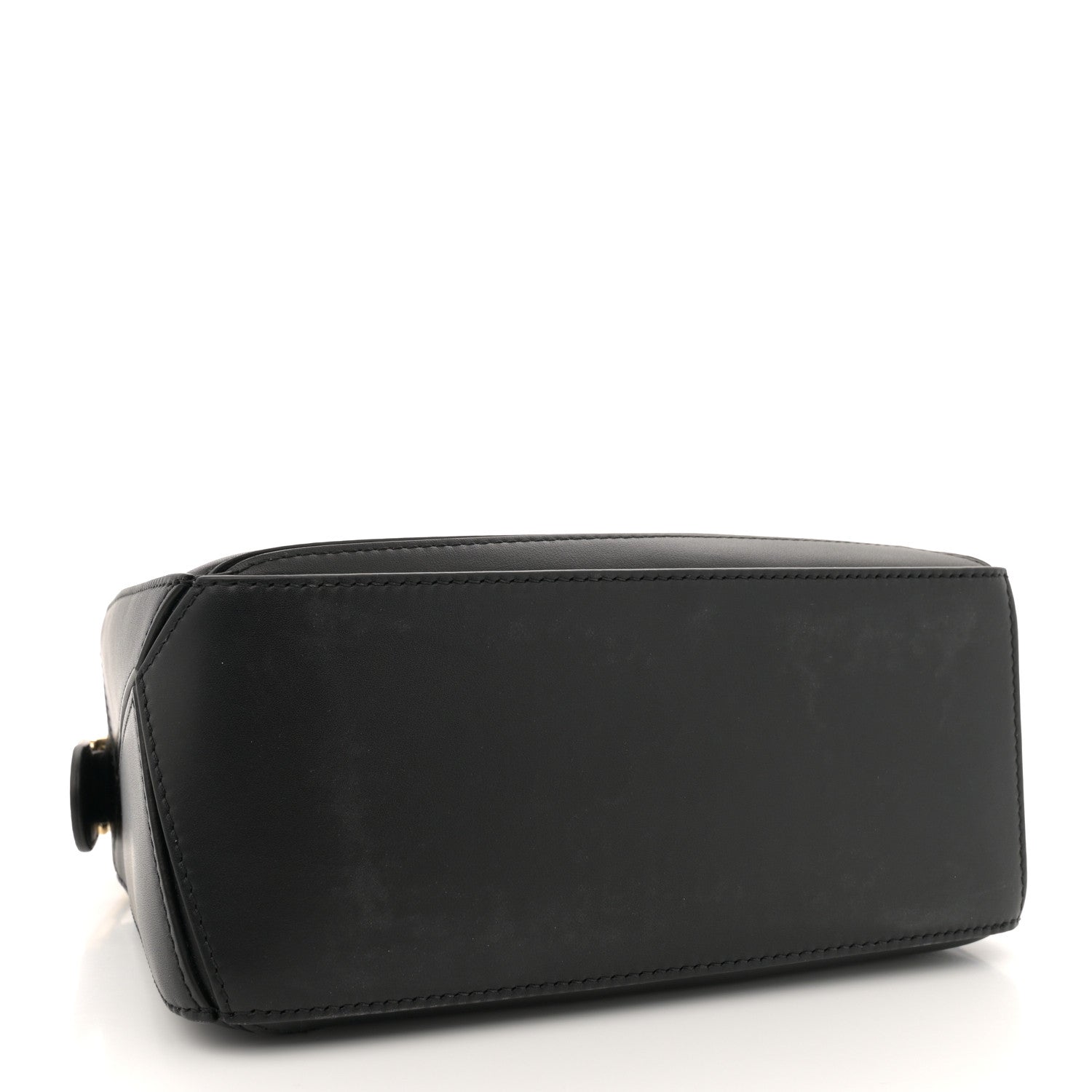 Loewe Calfskin Small Woven Puzzle Bag Black 4 of 12