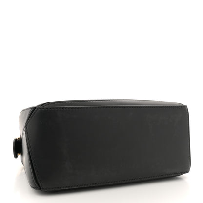 Loewe Calfskin Small Woven Puzzle Bag Black 4 of 12