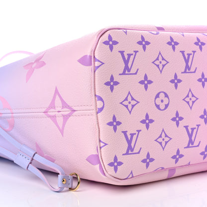 Louis Vuitton Monogram Giant Spring In The City Neverfull MM Sunrise Pastel 8 of 9