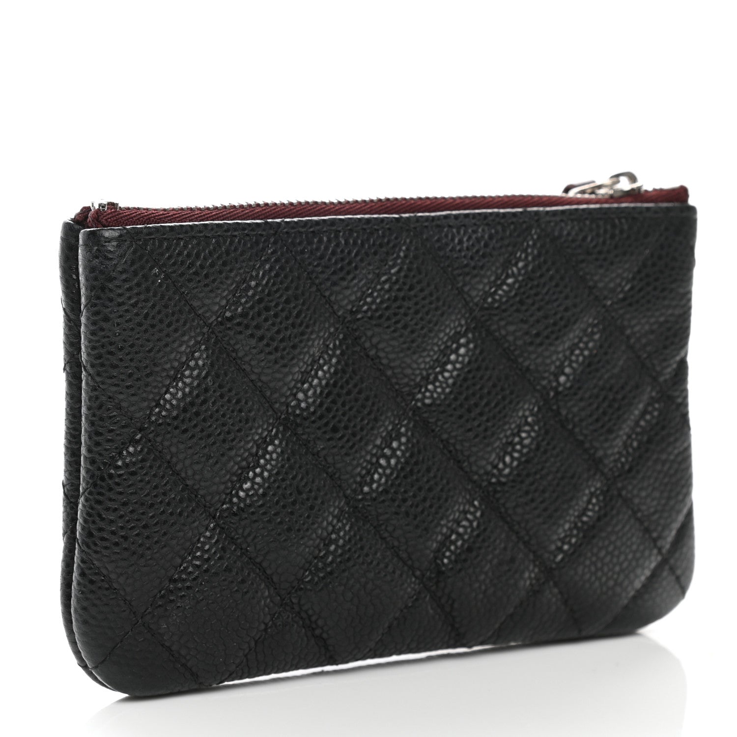 Chanel Caviar Quilted Small Cosmetic Case Black 3 of 7