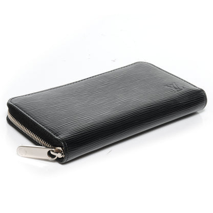 Louis Vuitton Epi Zippy Wallet Black 4 of 8