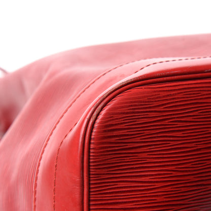 Louis Vuitton Epi Noe Castillan Red 8 of 14