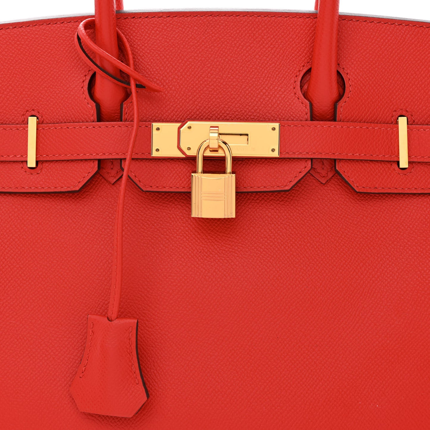 Epsom Birkin 30 Rouge de Coeur