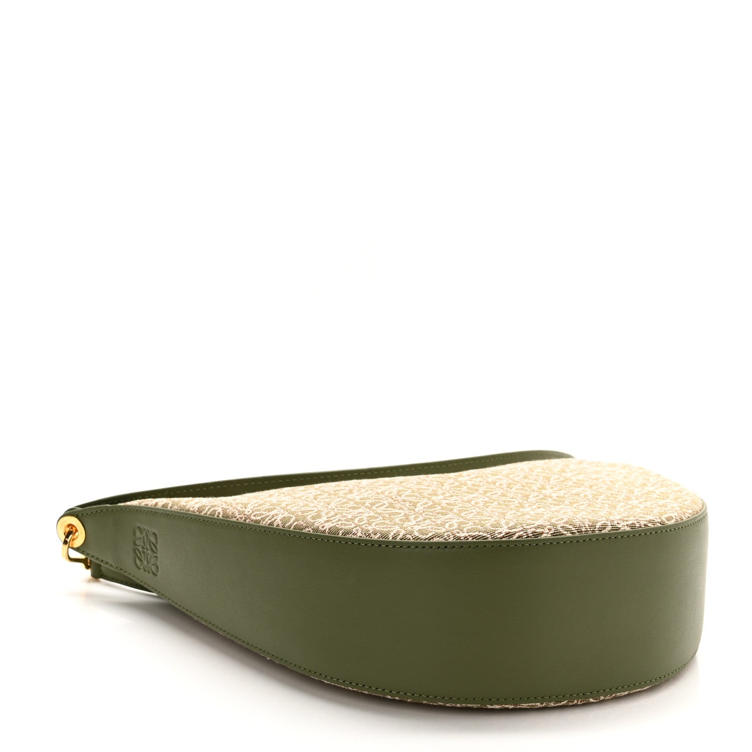 Loewe Jacquard Anagram Calfskin Luna Bag Avocado 4 of 10