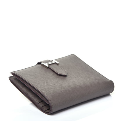 Hermes Epsom Bearn Compact Wallet Etain 4 of 7